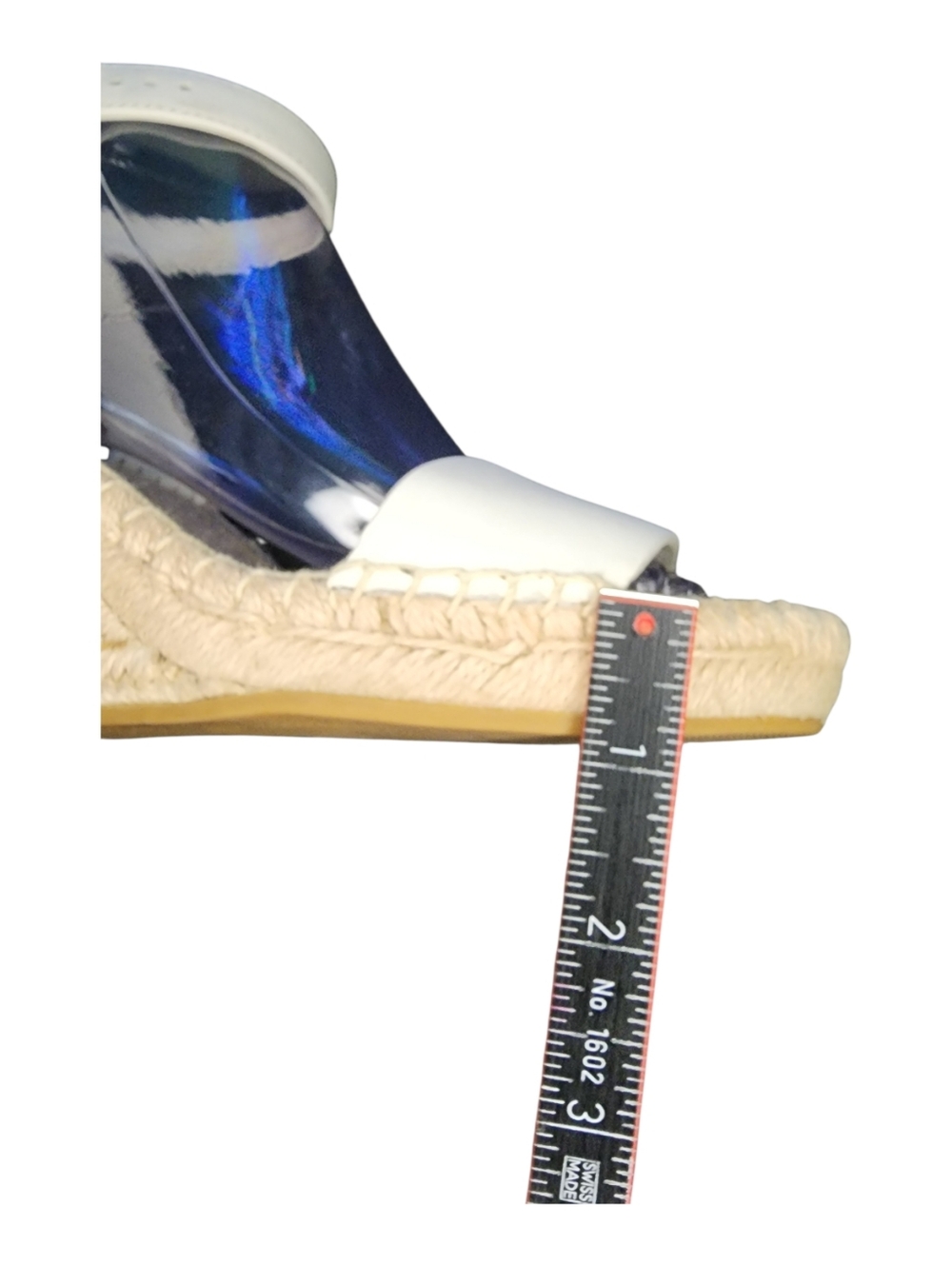 Tory Burch Leather Espadrilles, Womens 7 - Picture 10 of 11